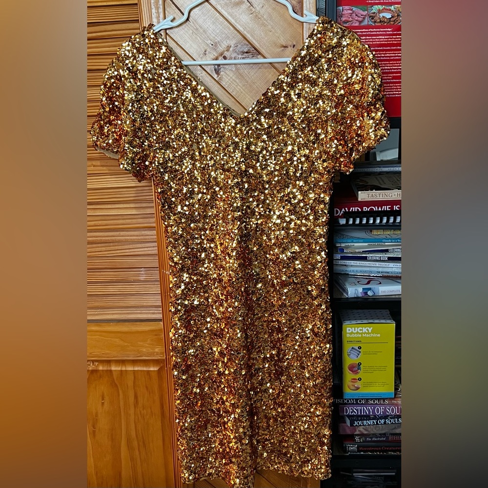 Anna-Kaci Womens Sexy Short Sleeve Sequin Bodycon Mini Cocktail Party Club Dress